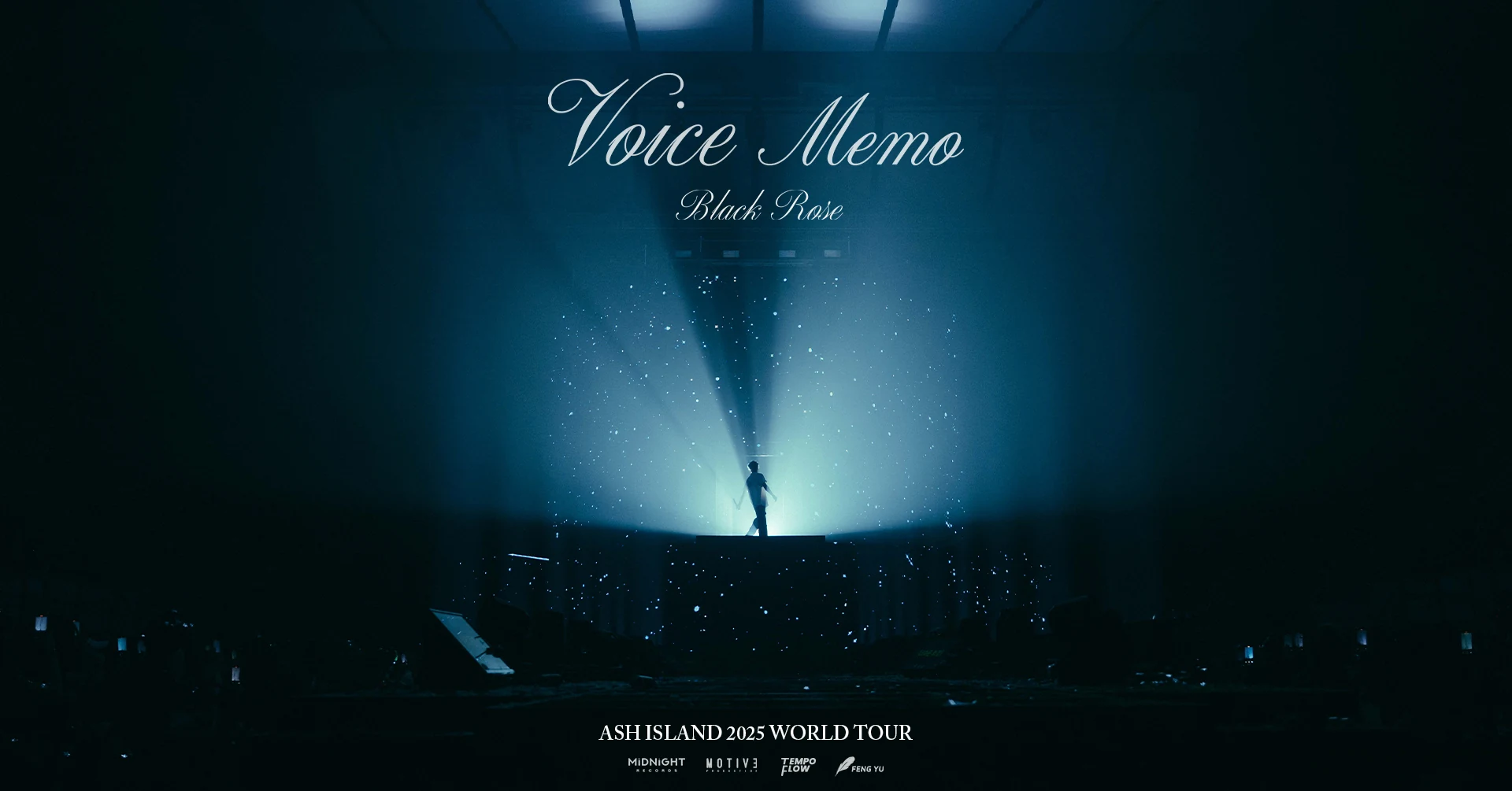 ASH ISLAND 2025 WORLD TOUR campaign artwork